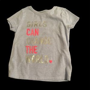 Girls Can Change The World tee